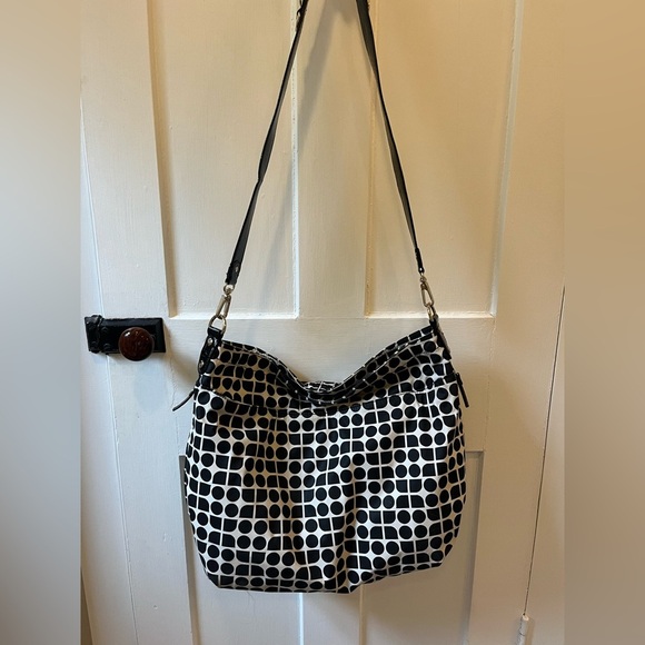 Kate Spade New York extra Large patterned Crossbody Diaper Bag With change mat - Picture 6 of 11